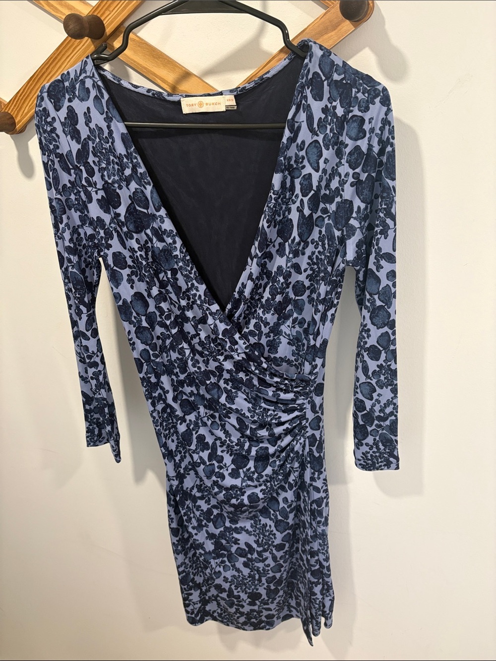 Tory Burch Michele floral print faux-wrap dress